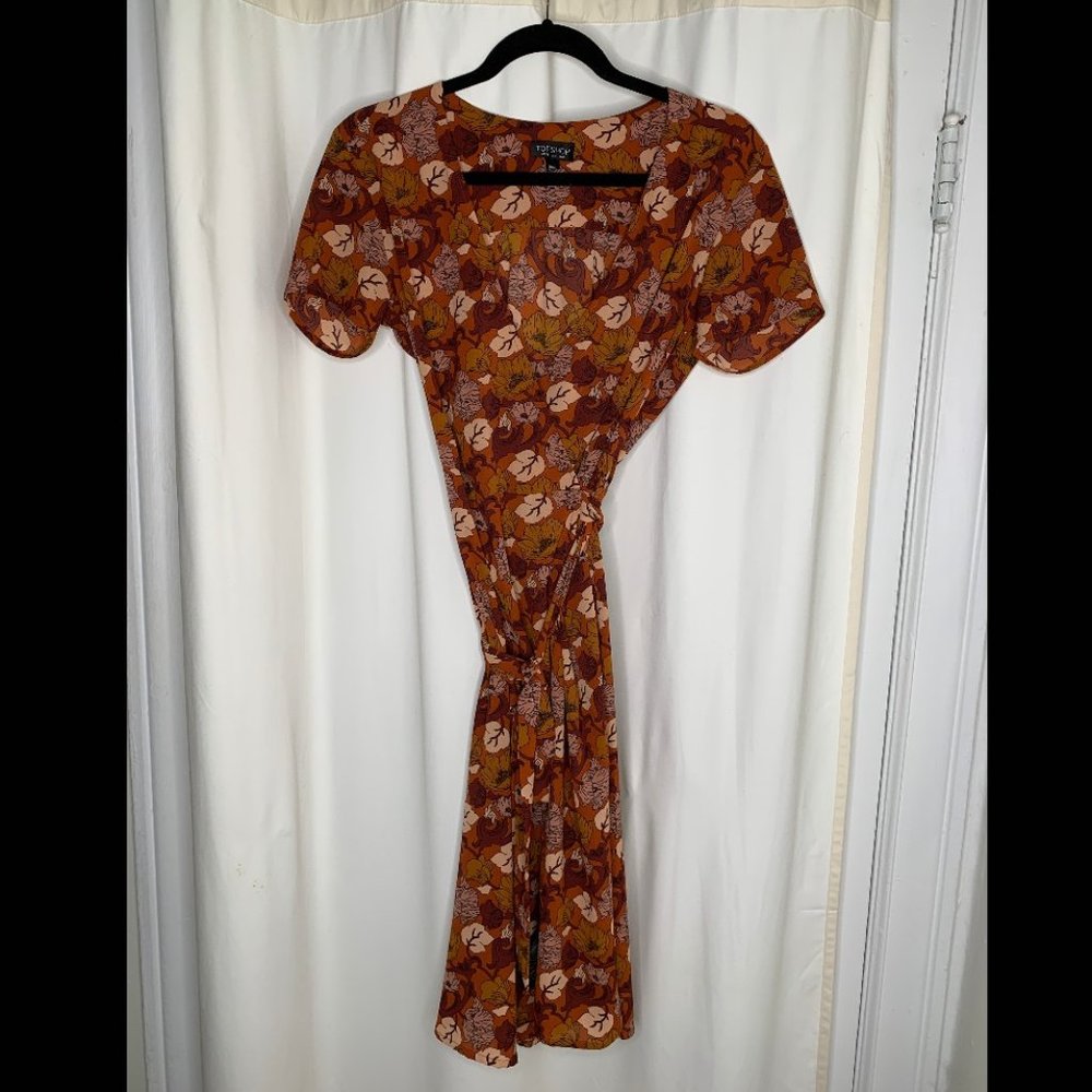 Topshop wrap dress